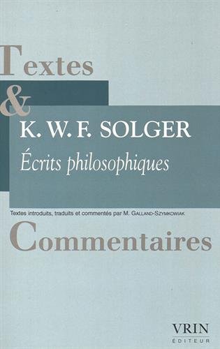 Écrits philosophiques