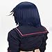 Amybria Fashion Cosplay Wig Kill La Kill Matoi Ryuko Mix Short Cosplay Wig Red+Dark Blue