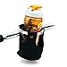 LEXIN Motorcycle/Bike/motorbike Metal Cup Holder Handlebar Drink Cup Holder with Basket