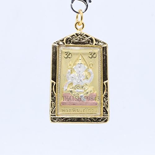 Thai Amulet pendant ,Ganesh and Brahma ,Rich and Luck Good Business.(No.12)