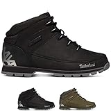 Timberland Mens Euro Sprint Hiker Nubuck Textile Boots