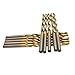 JTENG 60 Piece Lot Micro Drill Bits Metric HSS High Speed Steel Drill Bits 1mm, 1.5mm, 2mm, 2.5mm 3mm &3.5mm Drill Set Tool Multi Pack (60 pcs)