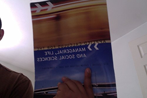 By S.T. Tan Applied Calculus for the Managerial... 1285881923 Book Cover