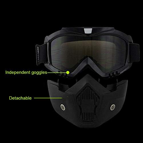 Webri Masque Virus Taille Unique Masque Visage Lunettes Casques 