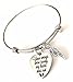 Memorial Jewelry, Your Wings Were Ready My Heart Was Not Expandable Bangle Bracelet