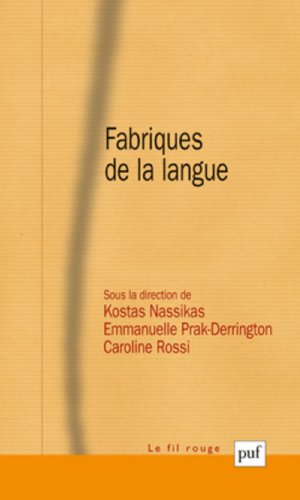 Fabriques de la langue