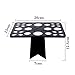 Travelmall 26 Makeup Brush &Nail Art Brushes Holder Organizer Tree Brush Dryer Folding Collapsible Air Drying Tower Mix Size (black)
