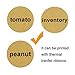 Hcode Natural Circle Kraft Paper Dots Price Stickers Brown Target Pasters 1.5 Inches Adhesive Price Stickers Writable Blank 500 Pieces Per Roll (1.5 inches)