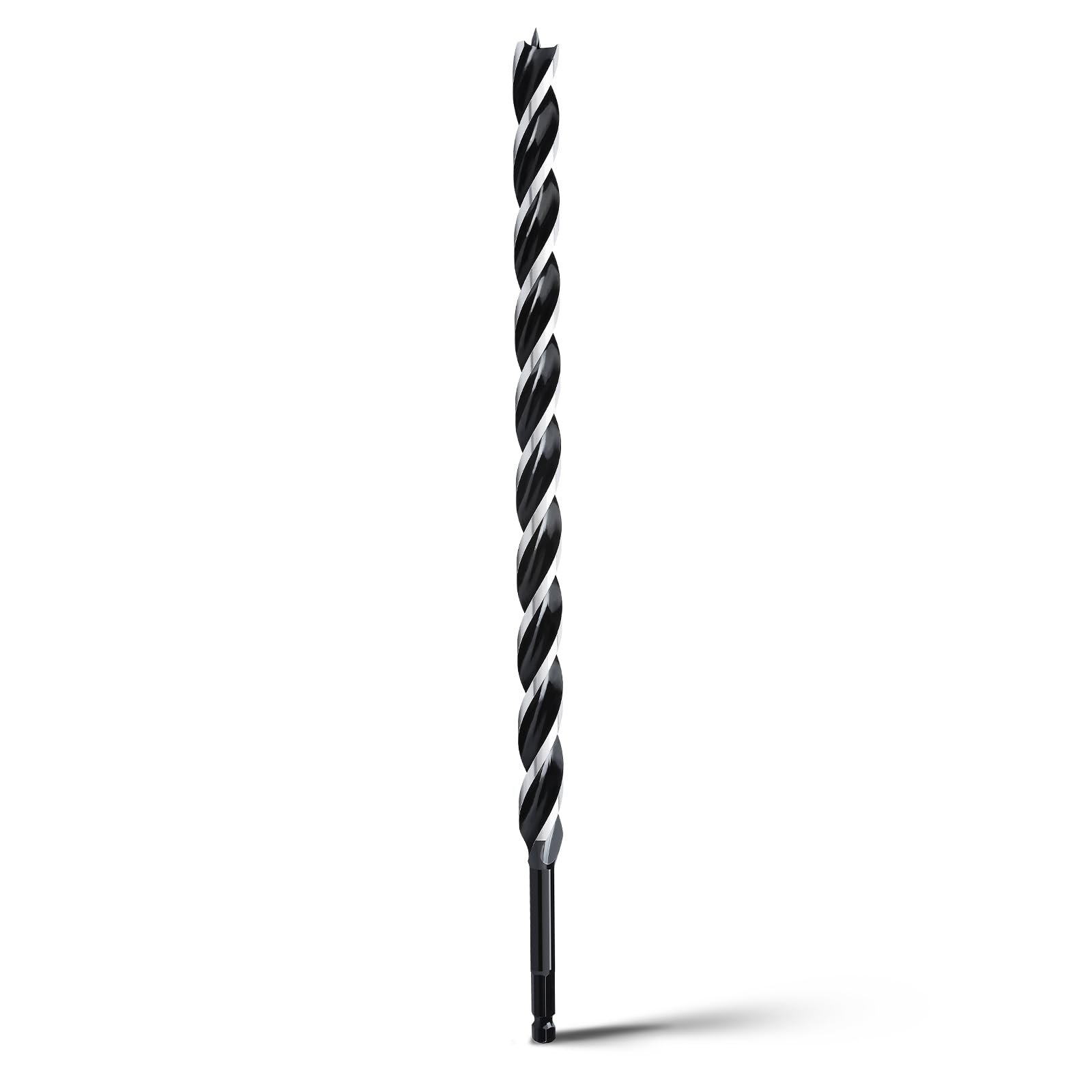 hsawbit Wood Drill Bits, 16mm x 460mm Auger Drill Bit Extra Long Drill Bits Wood Plastic, Drywall Woodworking Hole Drill Bit