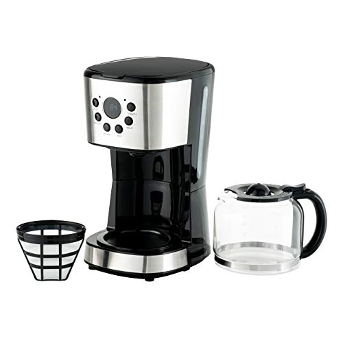 Q2 Deluxe 12Cup Digital Electric Coffee Maker with Programmable