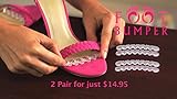 FOOT BUMPER Anti-Gravity Shoe Insert That Stop Your Foot from Slipping Forward by Secure Heels