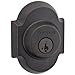 Kwikset Austin Single Cylinder Deadbolt featuring SmartKey® in Venetian Bronze