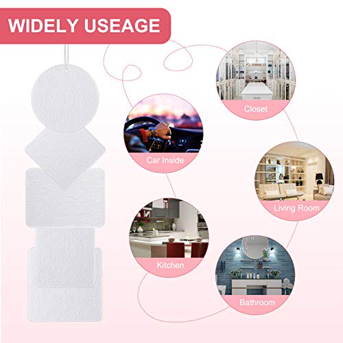 120 Pieces Sublimation Air Freshener Blanks DIY Air Freshener Scented