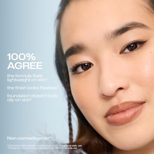 LUMENE Blur Even Cover Foundation - Base líquida ligera de alta cobertura con acabado mate radiante | 16 horas de duración | niacinamida y arándano nórdico | Sin perfume | Tono 0 | 30 ml