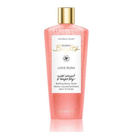 Victoria Secret Sunny Brights Love Rush Wild Currant & Bright Lily Body Wash 8.4 Fl Oz.