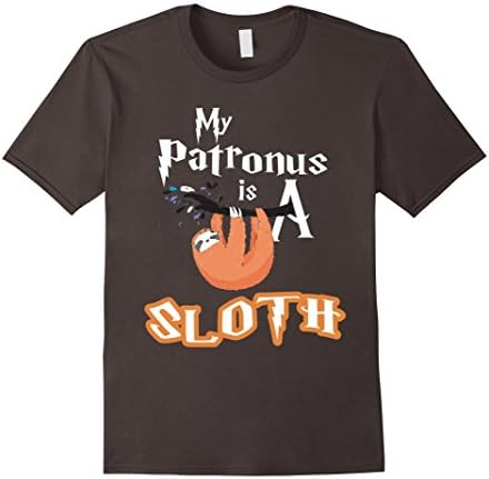 Men's My Patronus is a Sloth  3XL Asphalt