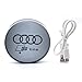 JSAMZ Car Logo LED Cup Pad led Cup Coaster USB Charging Mat Luminescent Cup Pad LED Mat Interior Atmosphere Lamp Decoration Light (Honda)