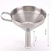 HOXHA Stainless Steel Funnel with Detachable Strainer/Filter for Cooking Essential Oils and Flask-Filling, Multipurpose Kitchen Funnel for Transferring of Liquid, Fluid, Dry Ingredients and Powder