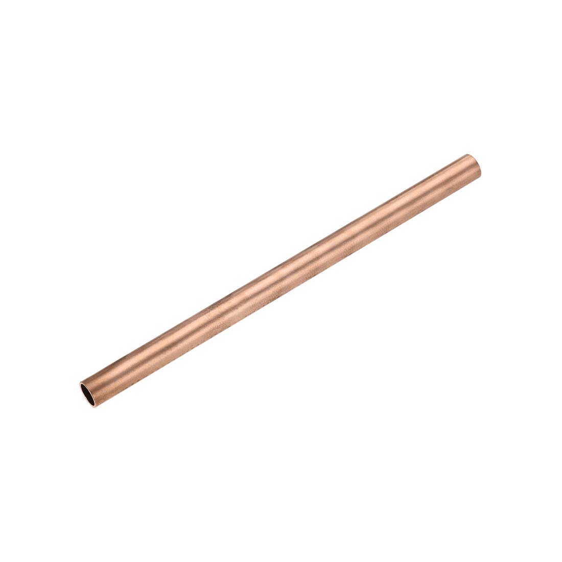 uxcell Copper Round Tube, 12mm OD 1mm Wall Thickness 200mm Length Straight Pipe Tubing