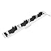 WINOMO Broom Mop Holder Organizer Garage Storage Hooks Wall Mounted 4 Position 5 Hooks for Shelving Ideas