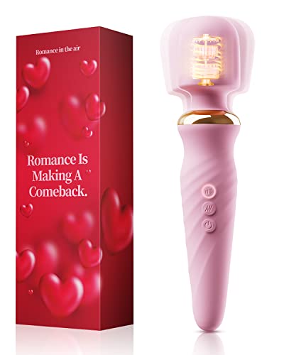 Vibrator for Women - Adult Sex Toys, Rechargeable Wand Vibrators with 25 Patterns & 5 Speeds, Quiet & Waterproof, Female G Spot Clitoral Stimulator Massager for Her Pleasure