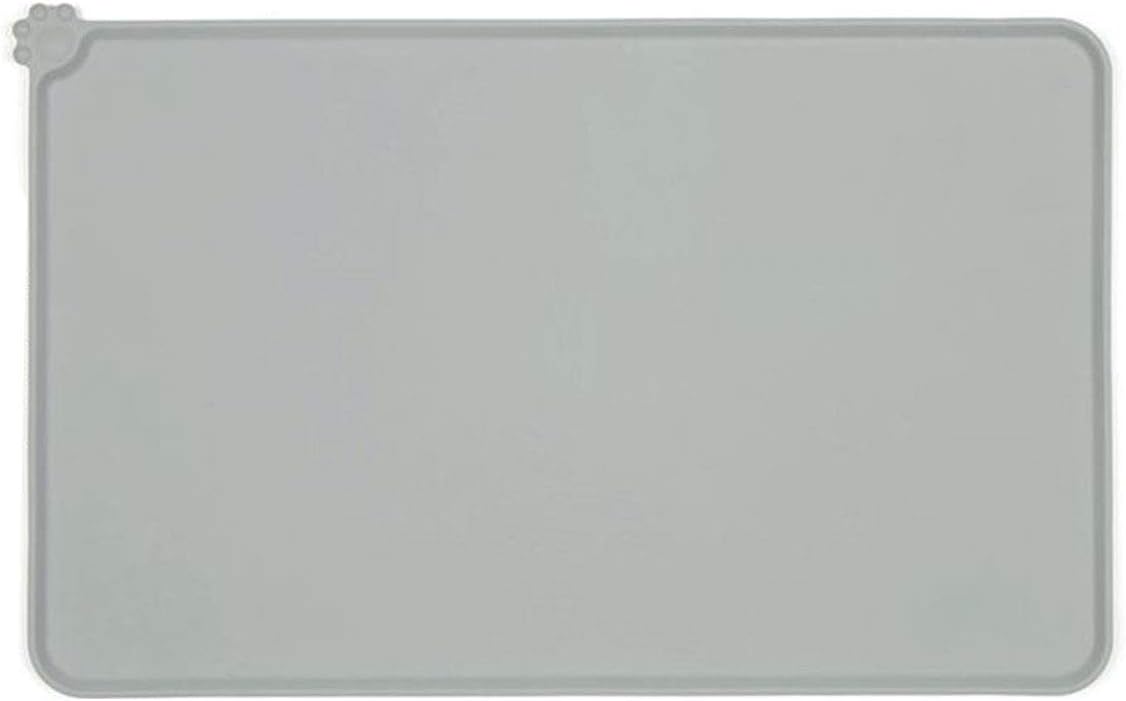 ROSEBEAR Silicone Pet Feeding Bowl Mat, Anti-Skid Spill-Proof Waterproof Dogs Cats Food Mat