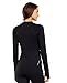 Under Armour Women's UA Base 2.0 Crew Black/Cortez T-Shirt LG (US 12-14)