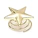 Idealgo 22cm 10pcs Twinkling Star Hair Spins Clip Bride Headwear Edge Clip Hairstyle Styling Tool Hair Pin Accessories (Gold (10pcs))
