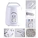 Pettyios Sauna Steamer Portable Pot 1.5-1.8 Liters Suit Home SPA Shower 110V (US Plug)