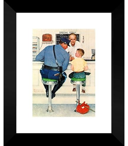 Amazon.com: The Runaway 25x29 Framed and Double Matted Art Print