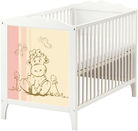 Stikkipix Schafchen Mobelsticker Aufkleber In Rosa Und Creme Fur Das Babybett Hensvik Von Ikea Bb03 Mobel Nicht Inklusive Amazon De Kuche Haushalt