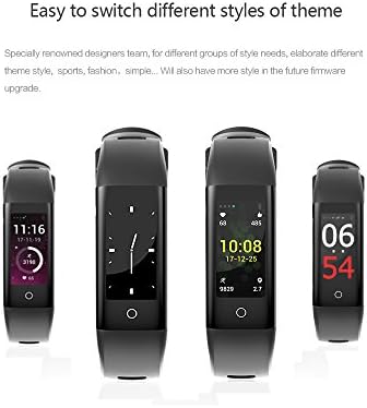 Bloranda Fitness Tracker Activity Tracker Watch Colorful UI Touch Screen with Heart Rate Monitor Sleep Monitor Calorie Counter Watch Pedometer IP67 Waterproof Bracelet Wristband for iOS/Android