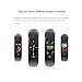 Bloranda Fitness Tracker Activity Tracker Watch Colorful UI Touch Screen with Sleep Monitor IP67 Waterproof Bracelet Wristband for iOS/Android