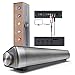 Sound Bar Wired & Wireless Connection 3D Surround Sound Speaker Bar Bluetooth Home Theater with Remote Control，Wireless Bluetooth Sound Speaker with Built-in 5W Subwoofers and Batteries