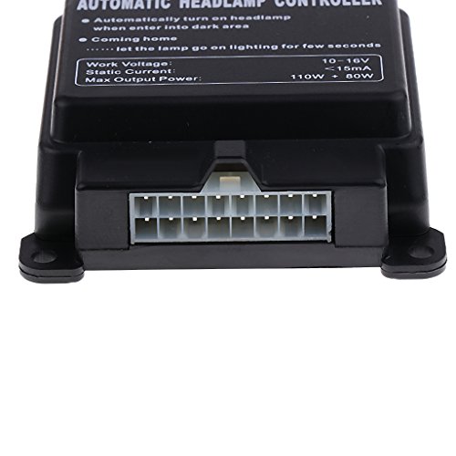 MagiDeal 1 Set Multifunction Car Automatic Headlight Control Light Sensor System ON/Off Button