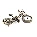 Alloy Quartz Bronze Keychain Bicycle Bike Hanging Pocket Watch
