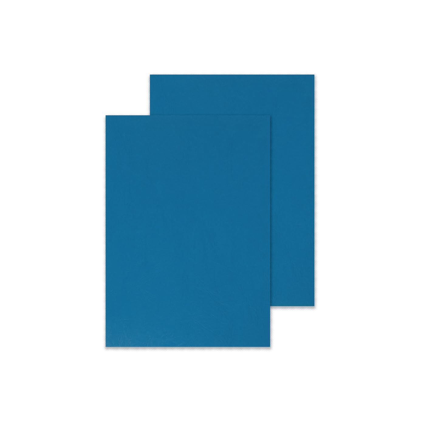 Q-Connect A4 Blue Leathergrain Comb Binder Cover (Pack of 100)