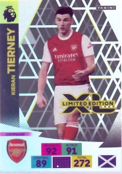 Adrenalyn XL PREMIER LEAGUE 2020/21 LIMITED EDITION KIERAN TIERNEY ARSENAL
