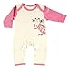 Touched by Nature Baby Organic Cotton Coveralls, Giraffe 1-Pack, 0-3 Months