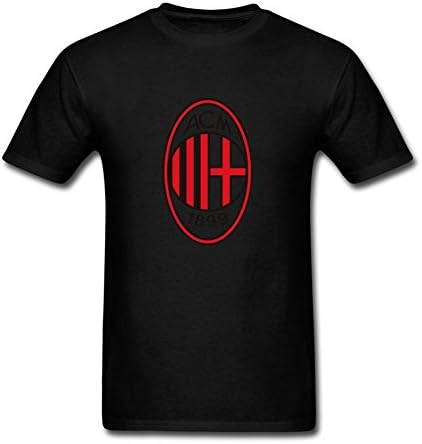 YHShirt Men's AC Milan FC Short Sleeve T-shirt