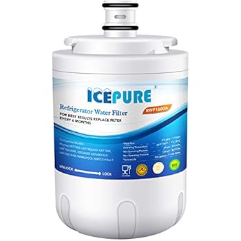 Icepure UKF7003 Replacement Refrigerator Water Filter, Compatible with Maytag UKF7003, UKF7002AXX, UKF7002, UKF7003AXX, 7003AXXP, UKF7001AXX, UKF6001AXX, UKF5001AXX, EDR7D1 [Pack of 1]