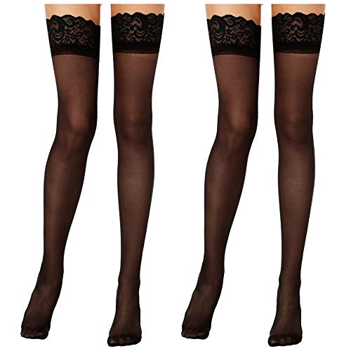Lidogirl Lace Top Thigh High Stockings