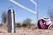 ekotology 21oz Vacuum Bottle & Stainless Steel Lid -NO Plastic No Straw- Wide Mouth with Bonus Kilimanjaro 21 oz/0.62 Liter