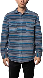 Voyager Men's Polar Fleece Shirt Jacket 