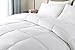 Down Alternative Comforter (White,King) - Quilted Comforter - Hypoallergenic, Plush Siliconized Fiberfill Duvet Insert - Baffle Box Stitched Exclusively by The Great American Store RN# 148186