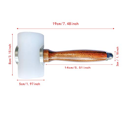 Leather Carving Hammer Mallet For Leather Work Leather Mallet Cowhide
