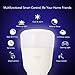 Smart LED Light Bulb, Yeelight Wireless WiFi Control E26 10W Home Light Compatible with Alexa, Google Assistant, MIJIA, No Hub Required. (1 Pack)