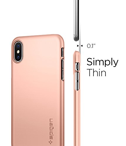 Spigen-Thin-Fit-Apple-iPhone-X-Case-for-Excellent-Grip-and-QNMP-Compatible-for-Apple-iPhone-X-2017