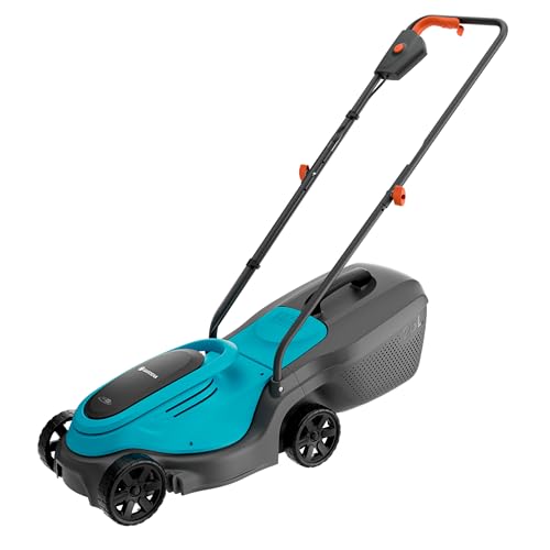 Gardena Akku-Rasenmäher EasyMax 30/18V P4A Ready-to-Use Set: Schneidmesser, Leichtgewicht, Höhenverstellung, Grasauffang, Kabellos (14629-20)