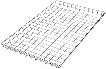 Marlin Steel Chrome Plated Nesting Basket (16"L x 26"W x 2"H)